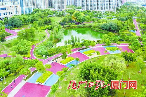 鼓锣公园获国家优质工程奖 系厦门市首个获该奖