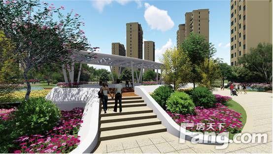 祥隆 蔷薇公馆五重景观园林 一草一木书写归家仪式感